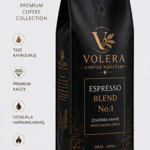 Volera Coffee Roastery - Espresso Çekirdek Kahve - Espresso Blend No.1 (1kg)